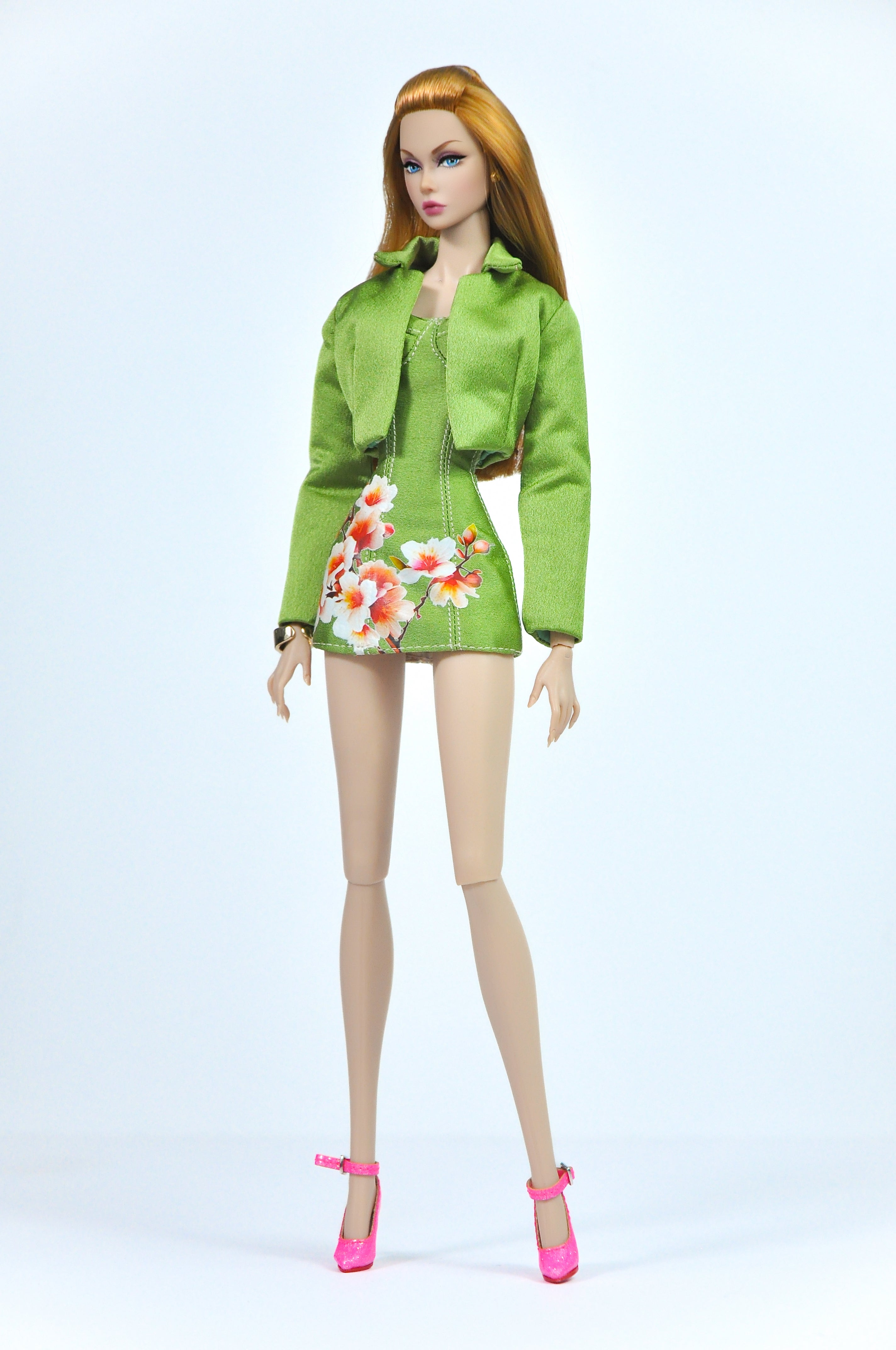 OOAK | Spring Blossom Chic – Fashion Royalty Doll Clothes & NU FACE
