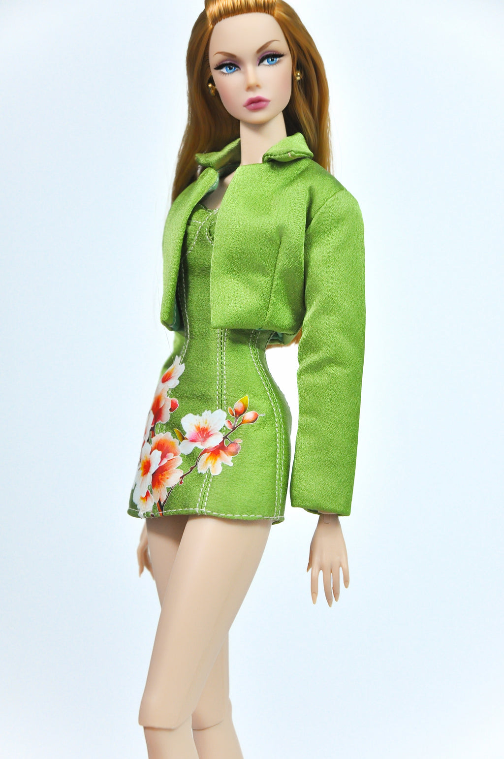 OOAK | Spring Blossom Chic – Fashion Royalty Doll Clothes & NU FACE