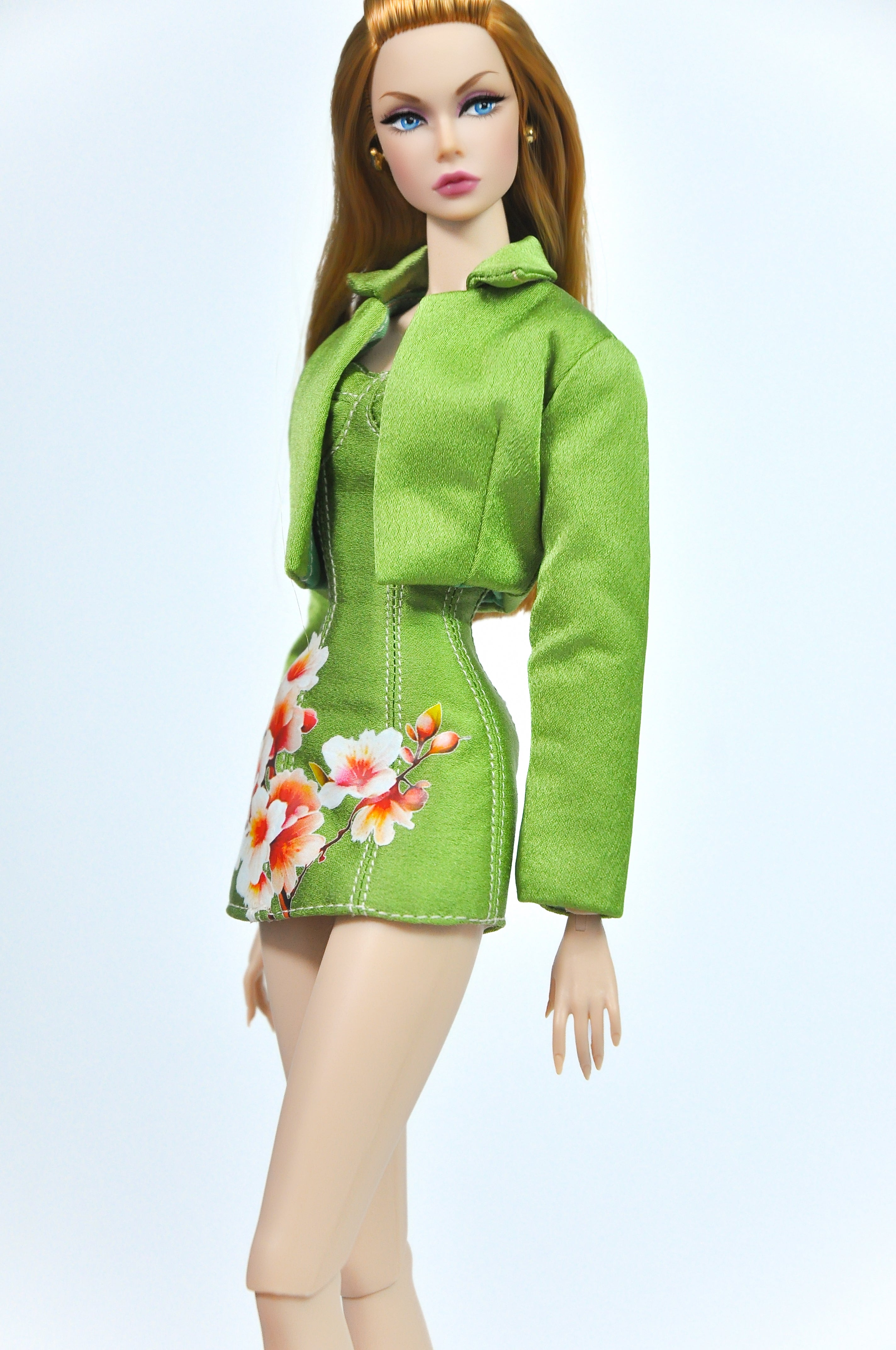OOAK | Spring Blossom Chic – Fashion Royalty Doll Clothes & NU FACE
