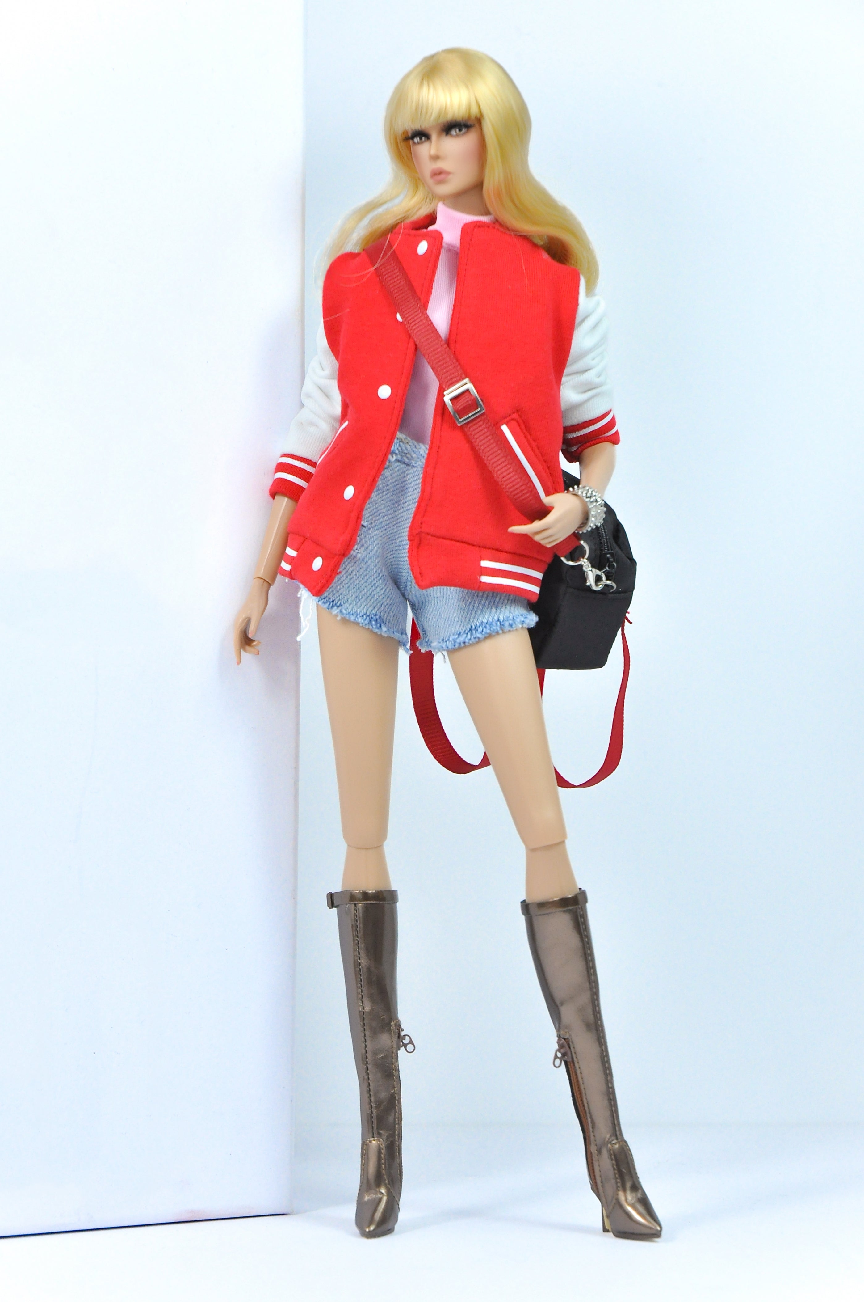 OOAK | Varsity Edge – Fashion Royalty 6.0 Doll Clothes Set