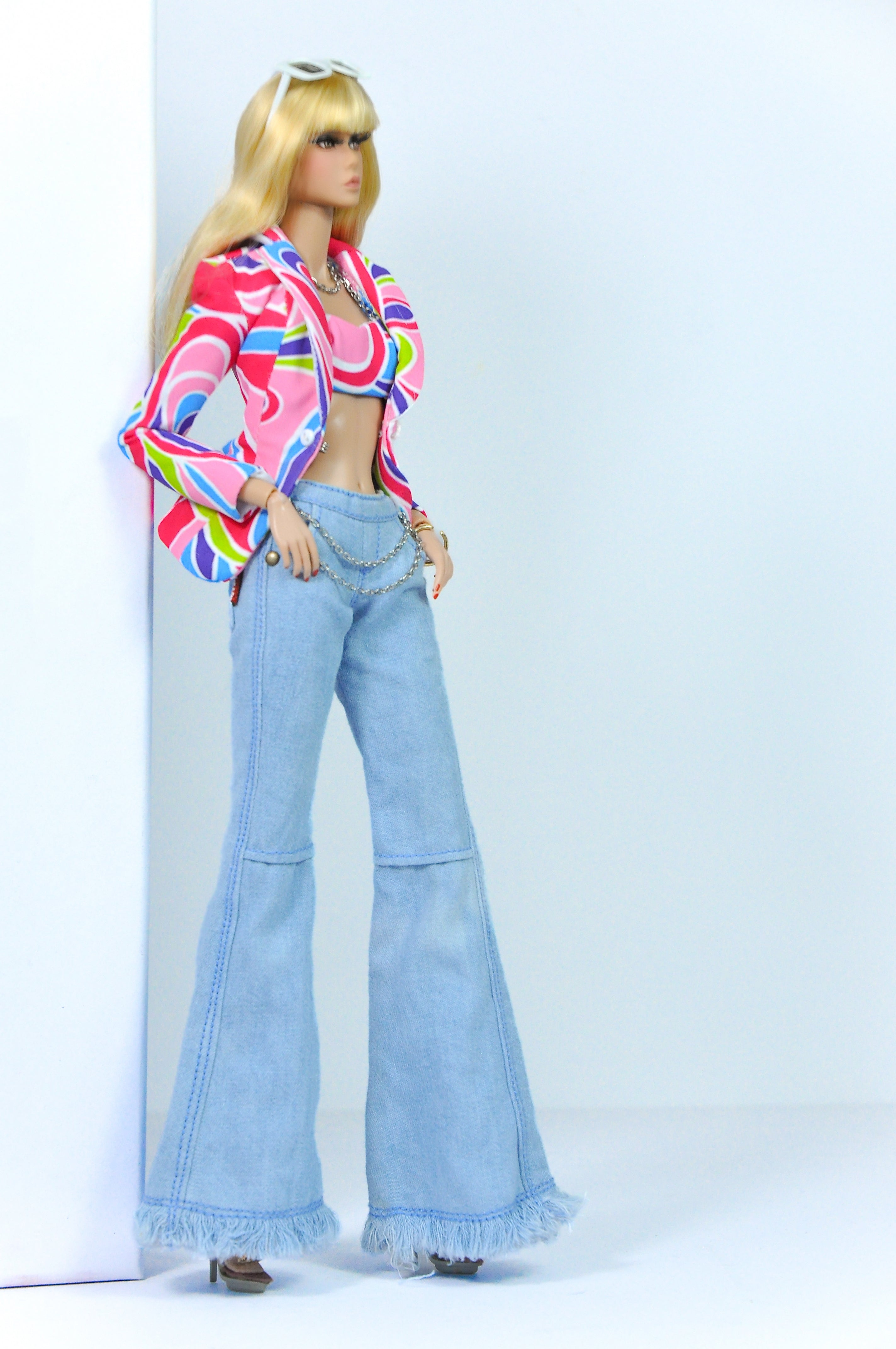 OOAK | Retro Groove Street Style – Fashion Royalty Doll Clothes