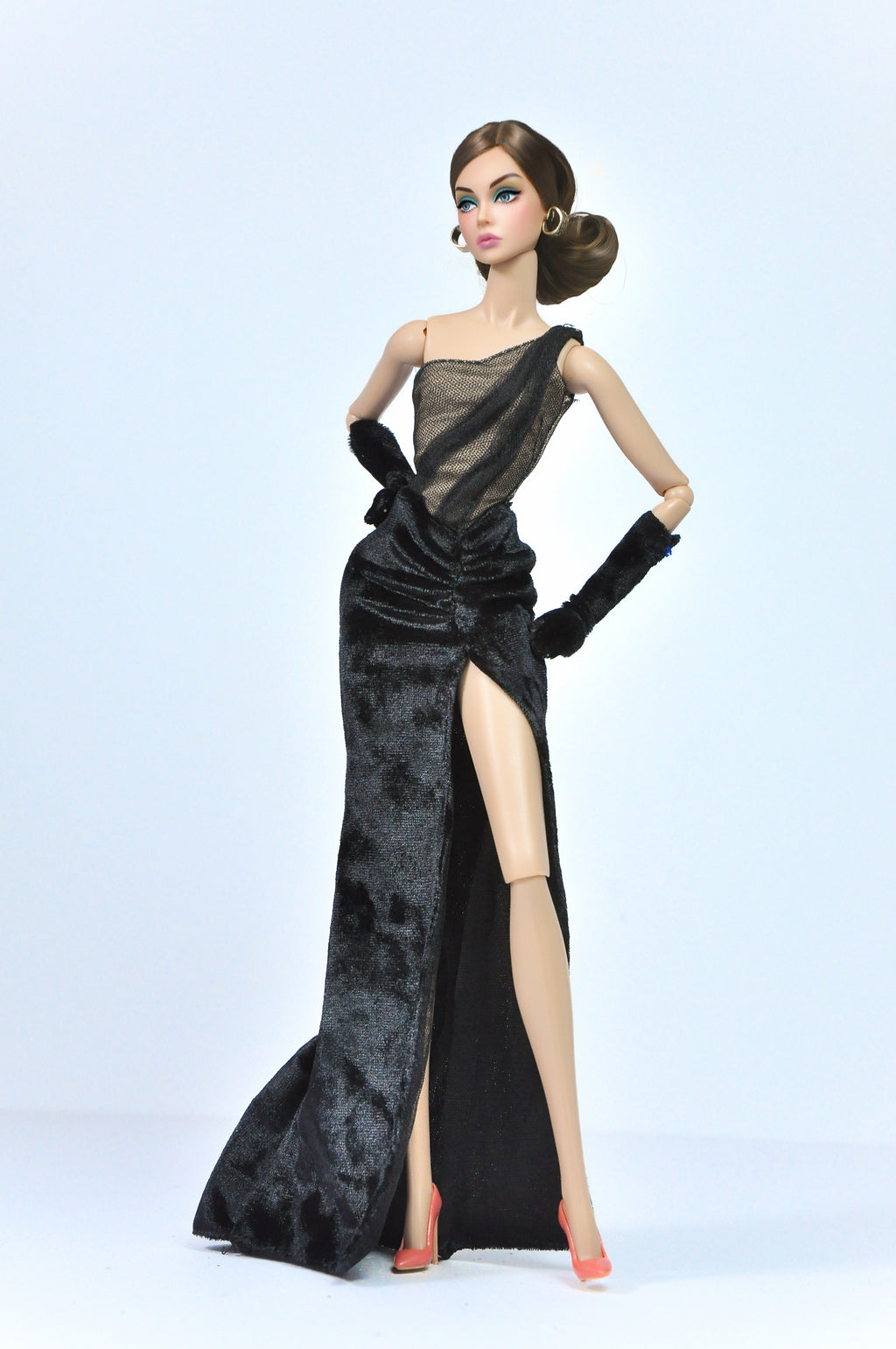BASIC | Velvet Noir Gown – Fashion Royalty 6.0 / NU Face